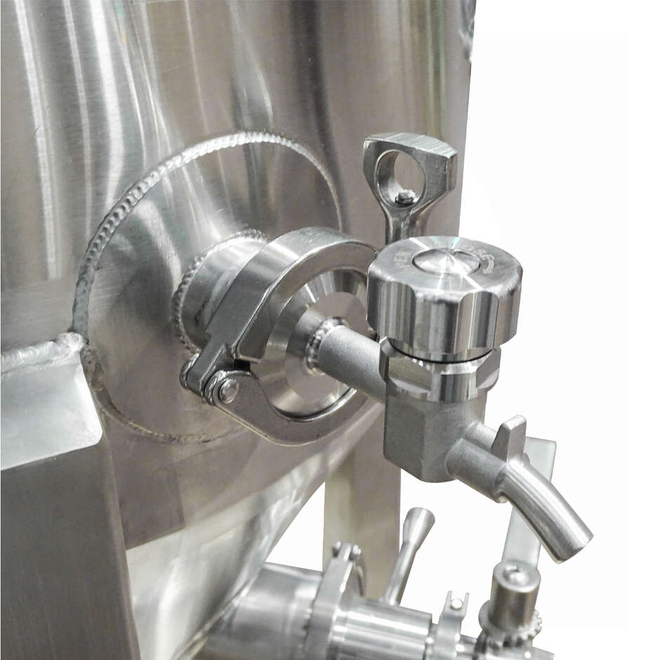 Isobarer Gekühlter Edelstahltank 100 liter - 60° Konische  Boden
